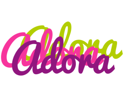 Adora flowers logo