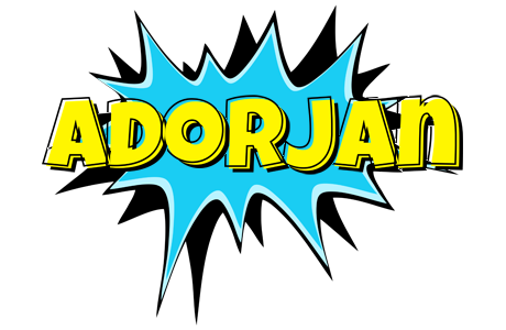 Adorjan amazing logo