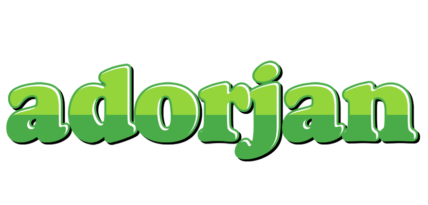 Adorjan apple logo