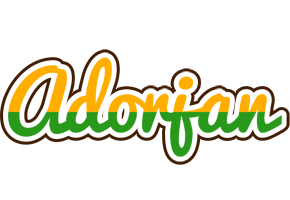 Adorjan banana logo