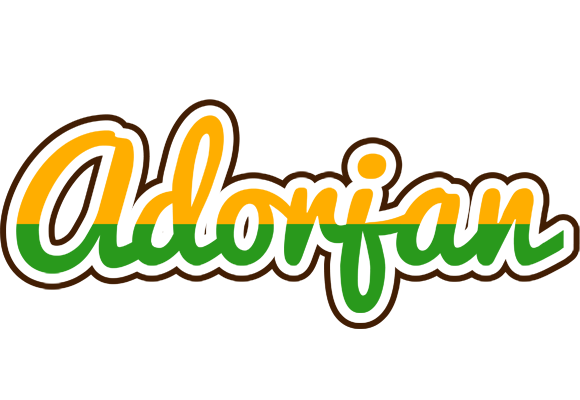 Adorjan banana logo