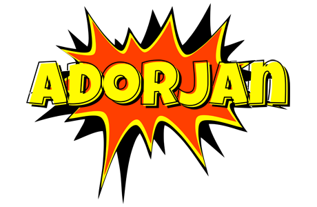 Adorjan bazinga logo