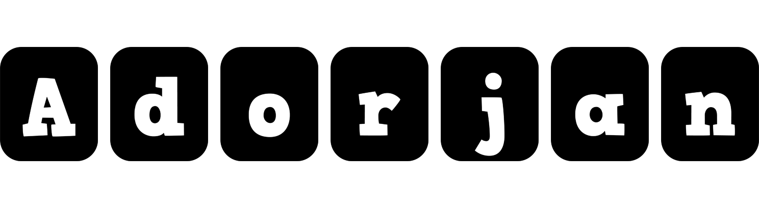 Adorjan box logo