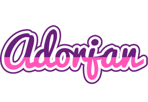 Adorjan cheerful logo