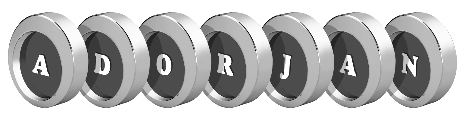 Adorjan coins logo