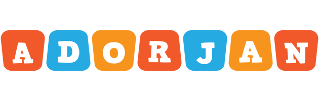 Adorjan comics logo