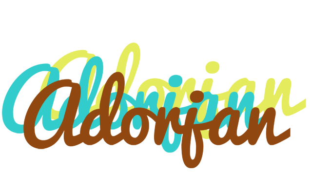 Adorjan cupcake logo