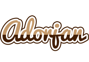 Adorjan exclusive logo