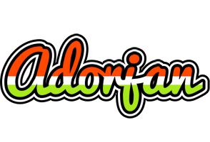 Adorjan exotic logo