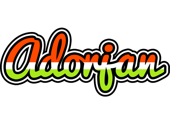 Adorjan exotic logo