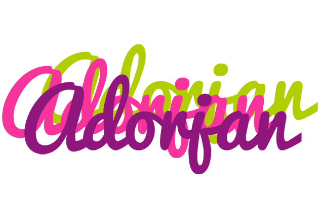 Adorjan flowers logo