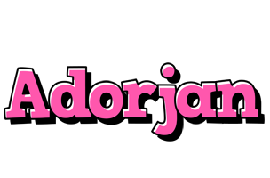 Adorjan girlish logo