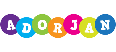 Adorjan happy logo