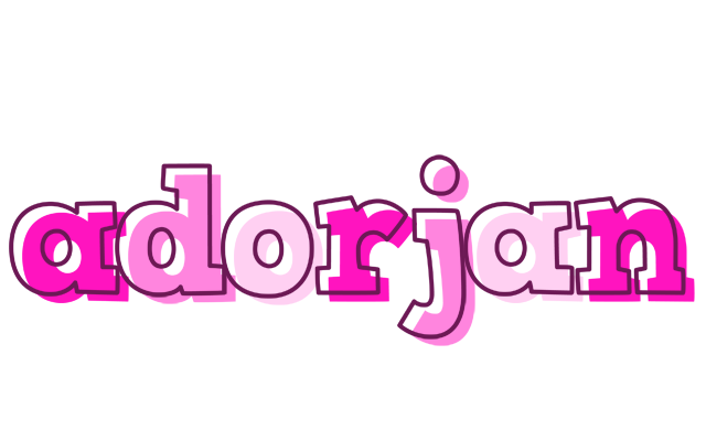 Adorjan hello logo