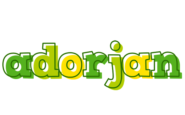 Adorjan juice logo