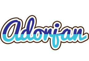 Adorjan raining logo