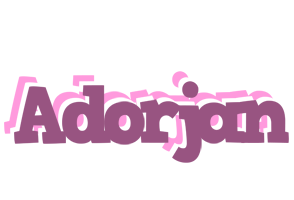 Adorjan relaxing logo