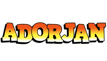 Adorjan sunset logo