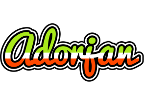 Adorjan superfun logo