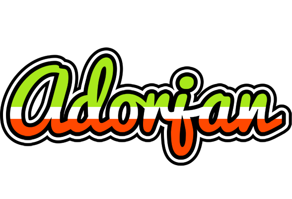Adorjan superfun logo