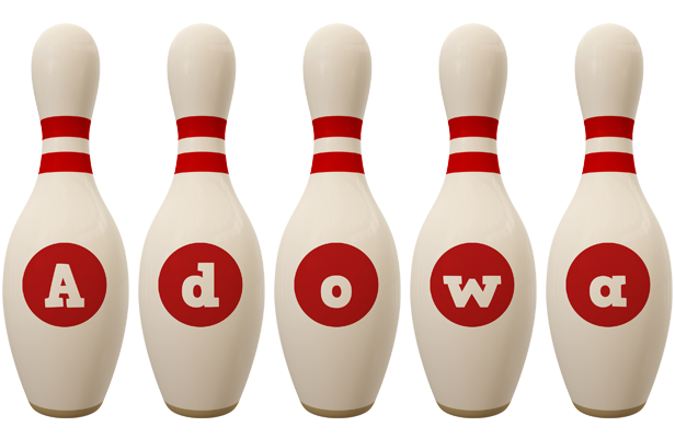 Adowa bowling-pin logo