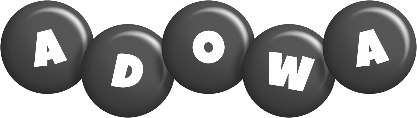 Adowa candy-black logo