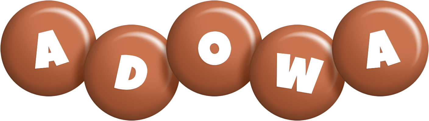 Adowa candy-brown logo