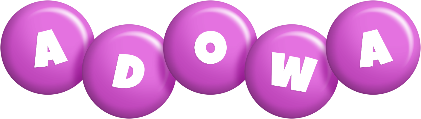 Adowa candy-purple logo