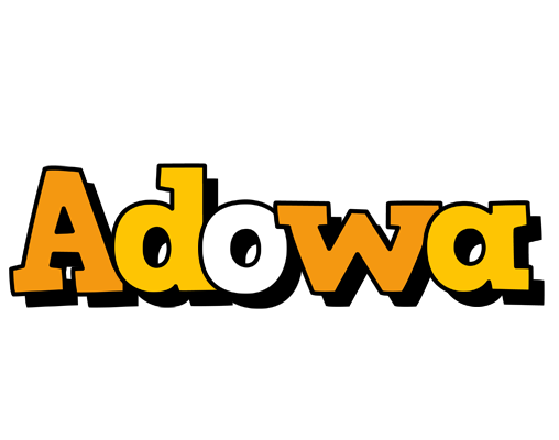 Adowa cartoon logo
