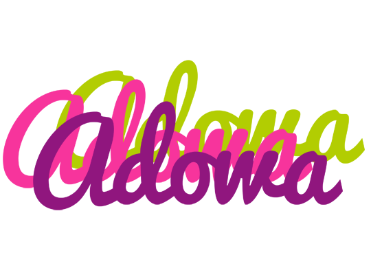 Adowa flowers logo