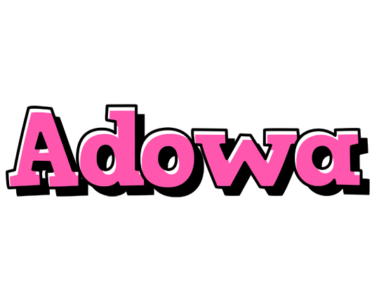 Adowa girlish logo