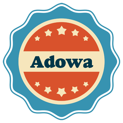 Adowa labels logo