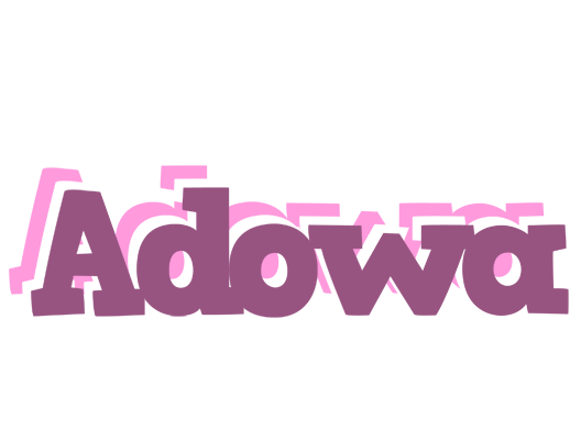Adowa relaxing logo
