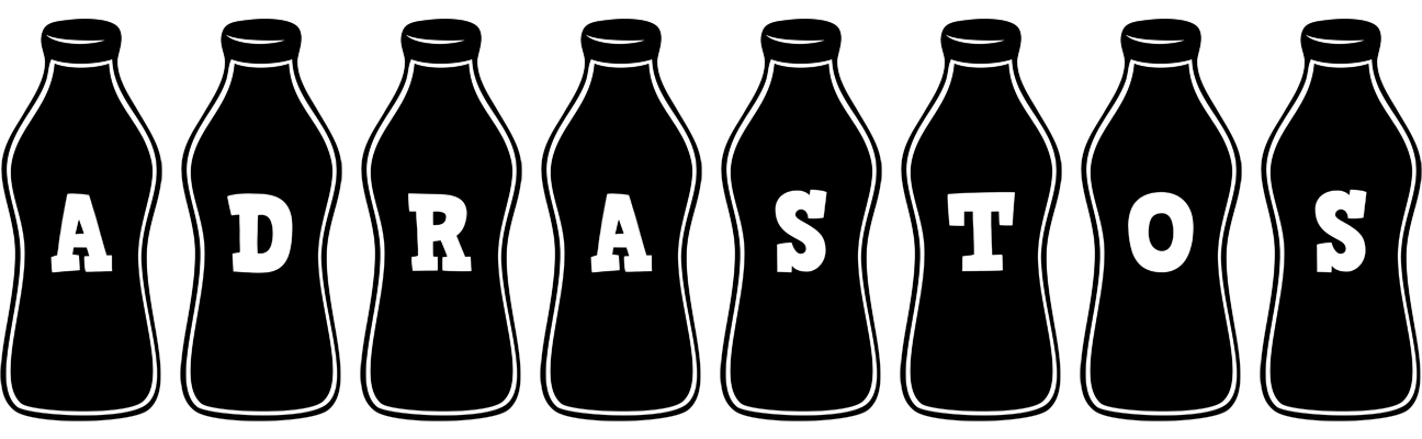 Adrastos bottle logo