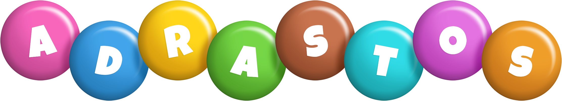 Adrastos candy logo