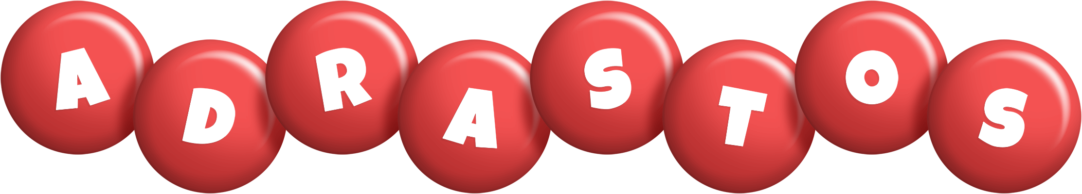 Adrastos candy-red logo