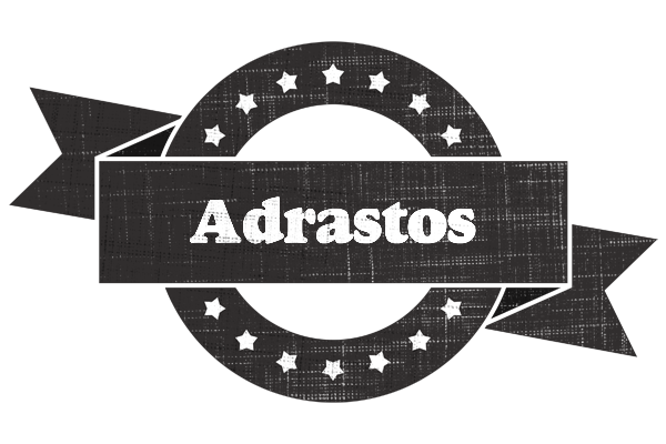 Adrastos grunge logo
