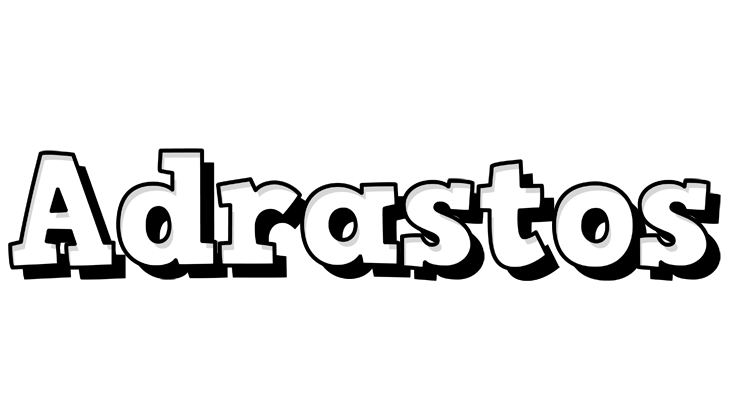 Adrastos snowing logo