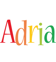 Adria birthday logo