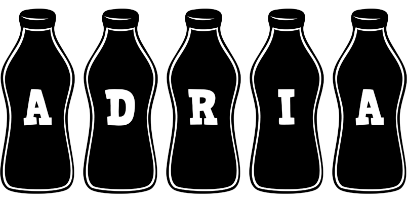 Adria bottle logo