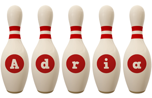 Adria bowling-pin logo