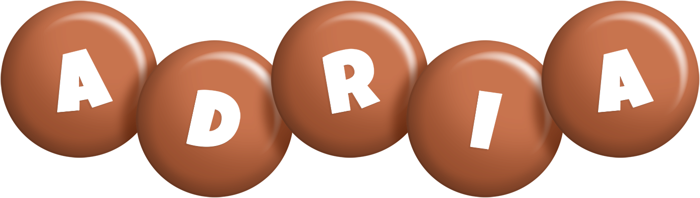 Adria candy-brown logo