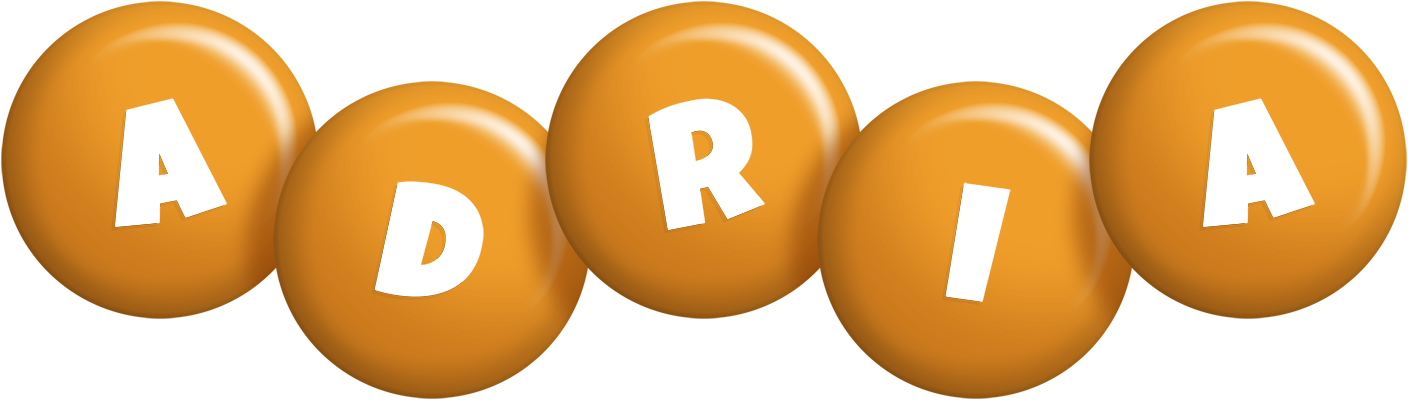 Adria candy-orange logo