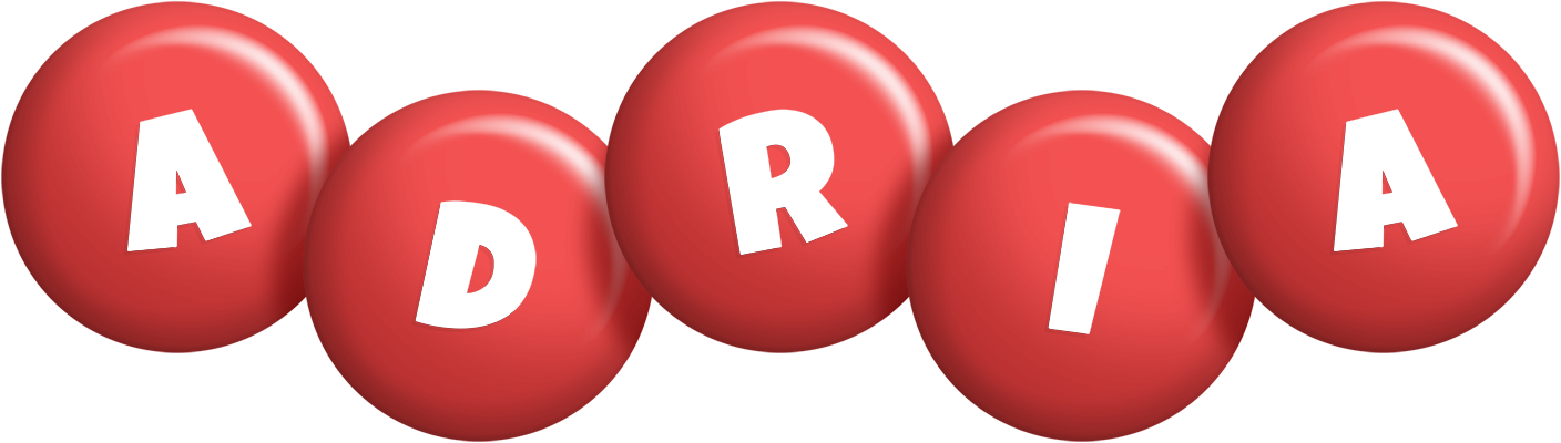 Adria candy-red logo