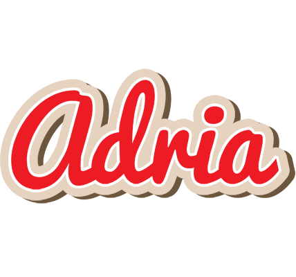 Adria chocolate logo