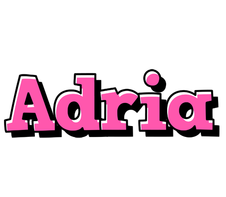 Adria girlish logo