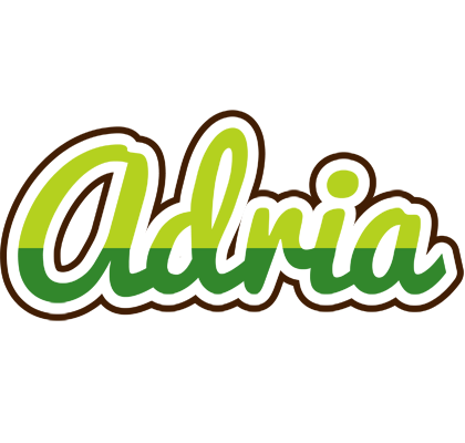 Adria golfing logo