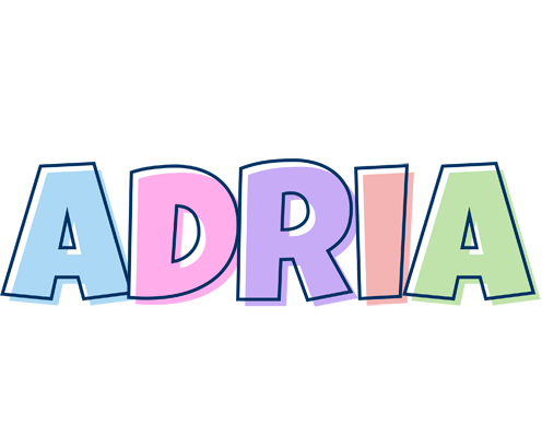 Adria pastel logo
