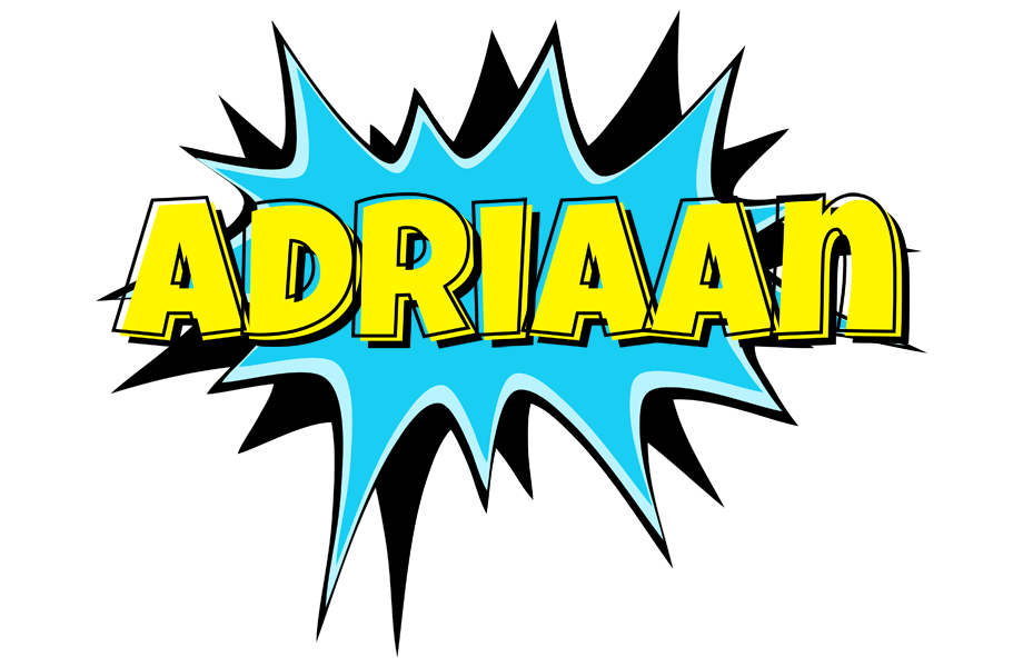 Adriaan amazing logo