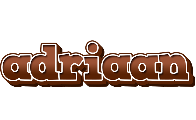 Adriaan brownie logo